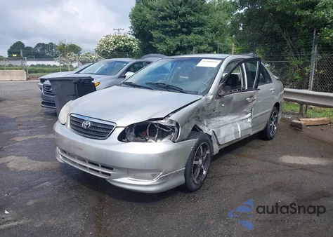 2004 Toyota Corolla S из США, поврежденный, VIN 1NXBR32E84Z243199